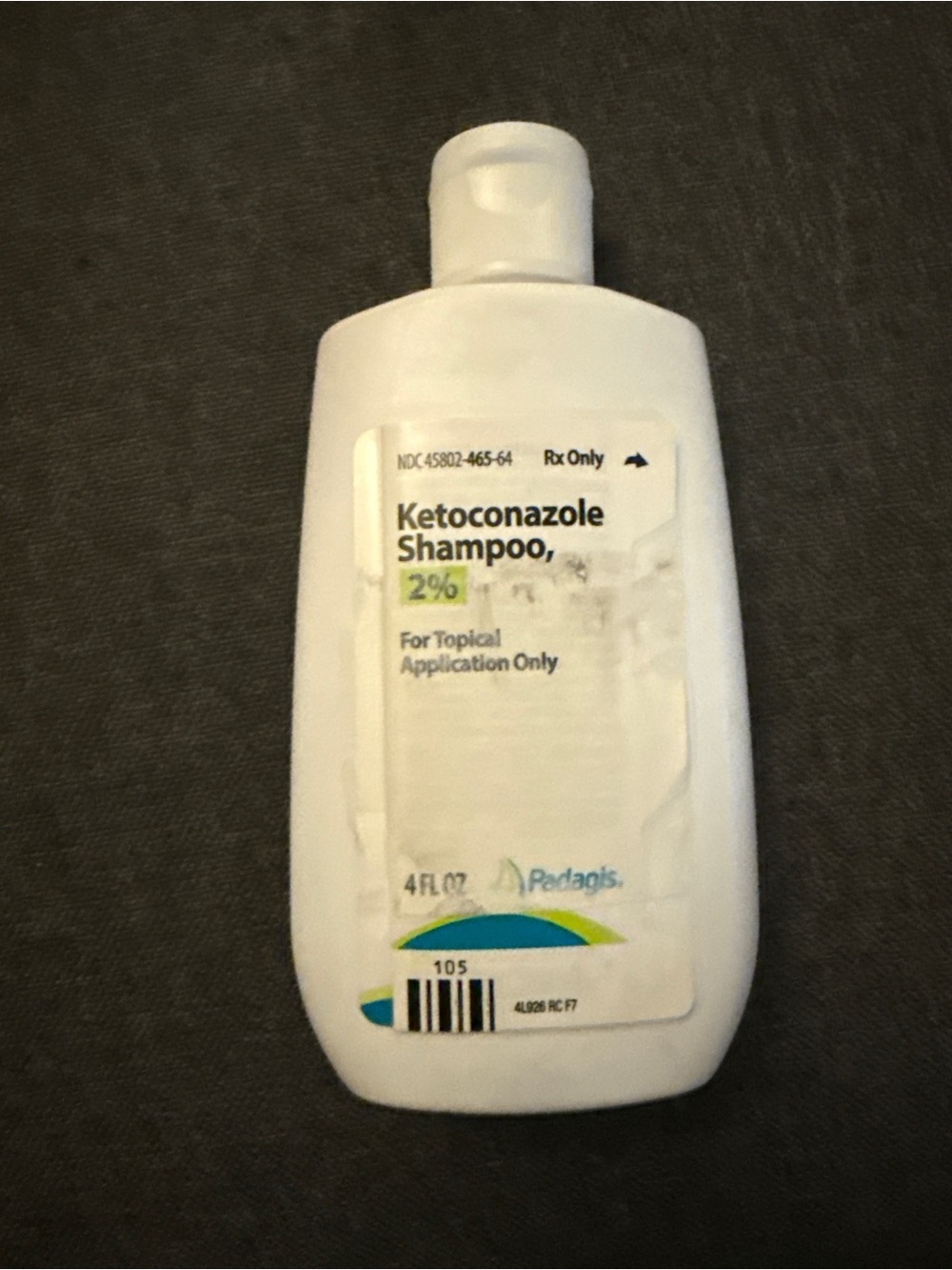 Ketoconazole 2% Shampoo for Kids - White Bottle